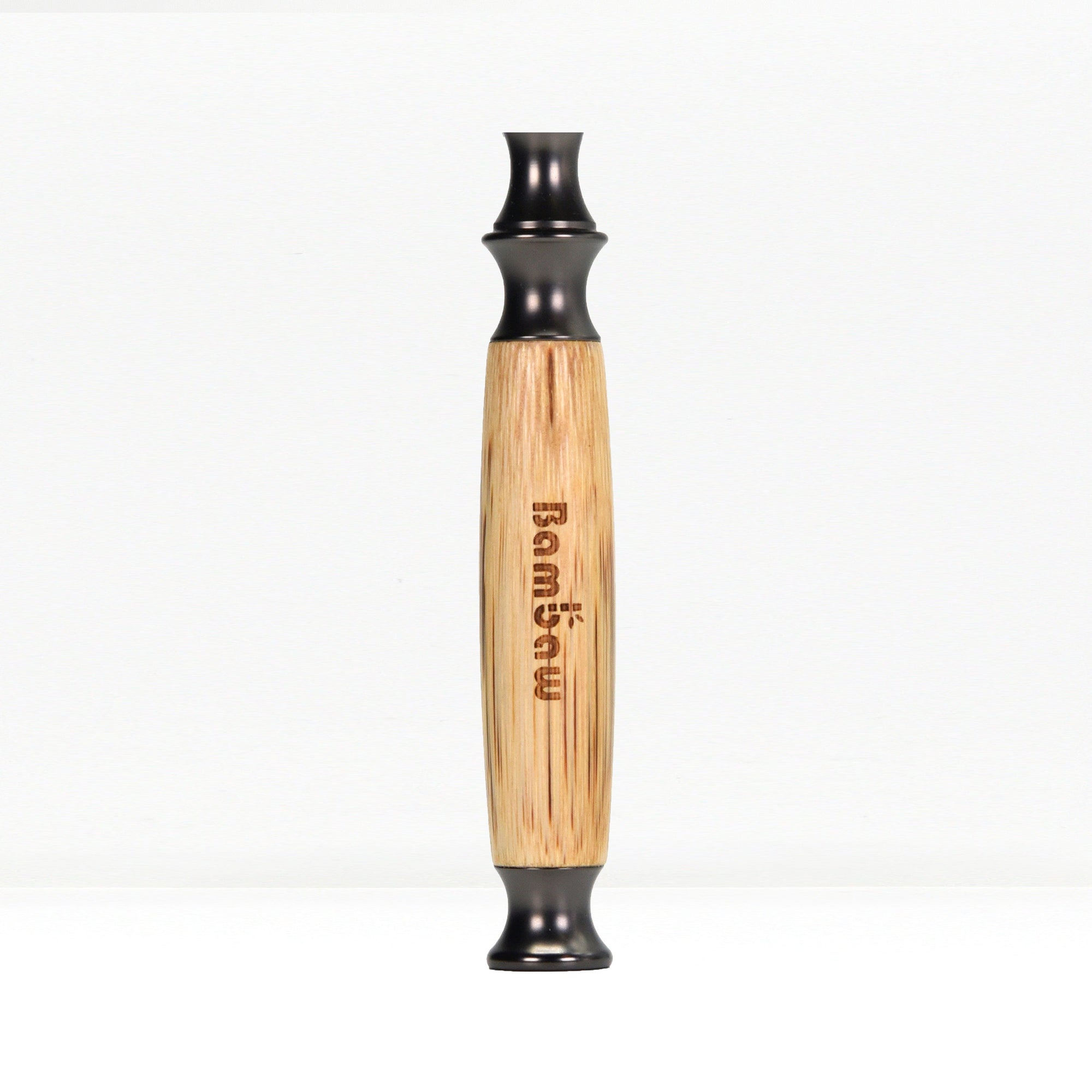 Mango de bambú para maquinilla de afeitar