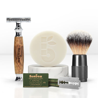 Kit de Afeitado de Bambú | Set Completo 