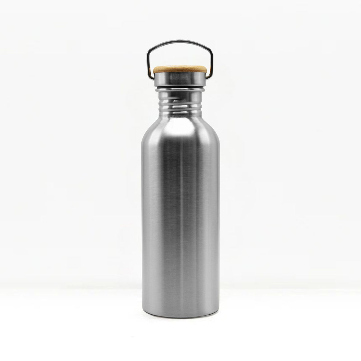 Stainless Steel Water Bottle | Natural Steel | 500ml
